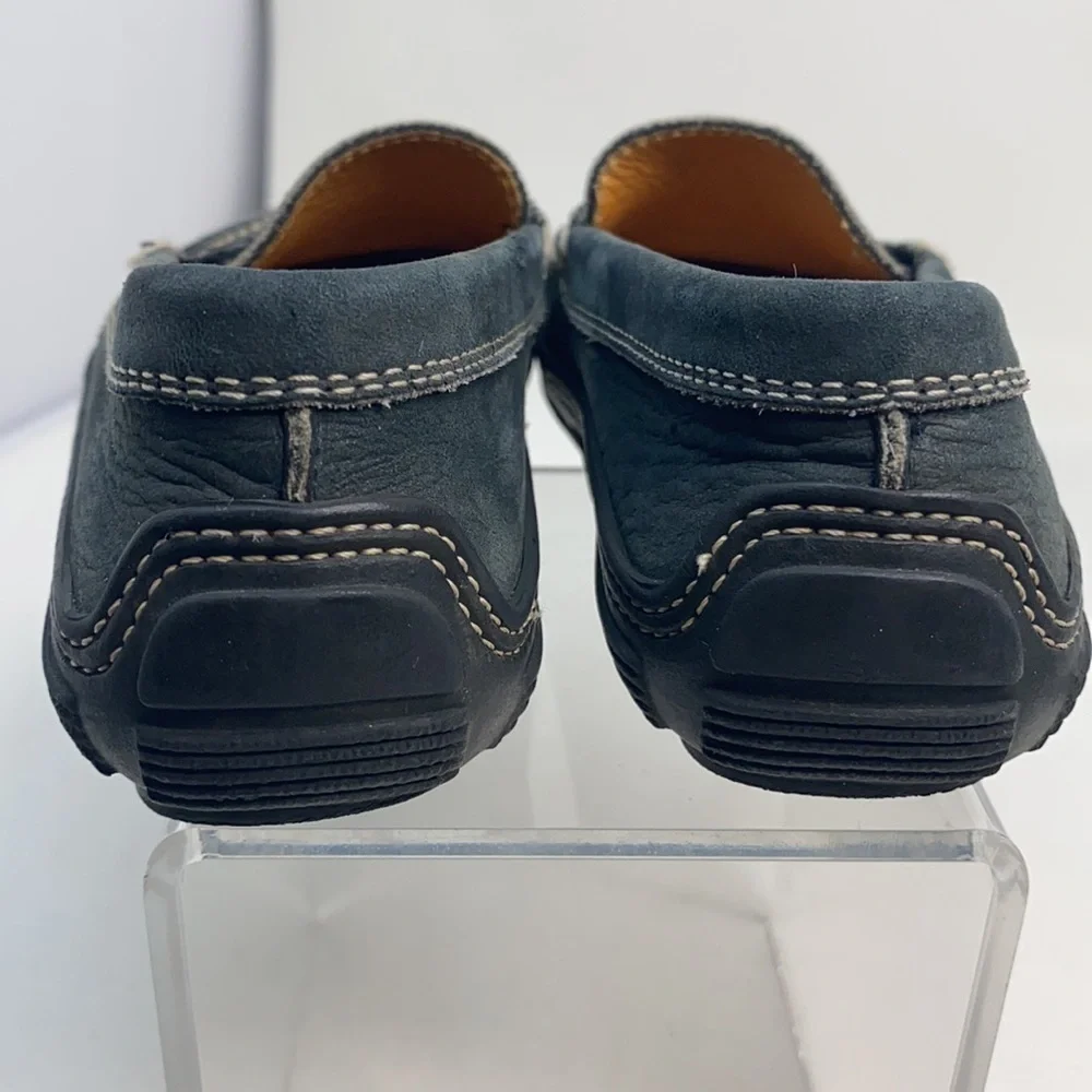 Tod’s Sz 28 Kids Suede Slip On Moccasins Loafers